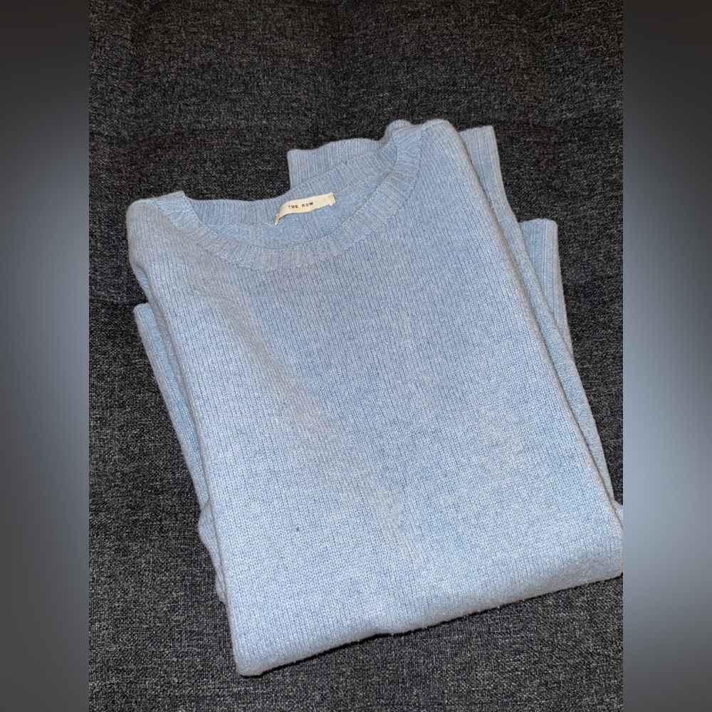 The Row Sibel Sweater - Chambray Blue